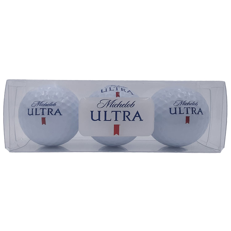 3Ball Clear Sleeve With Custom Golf Balls