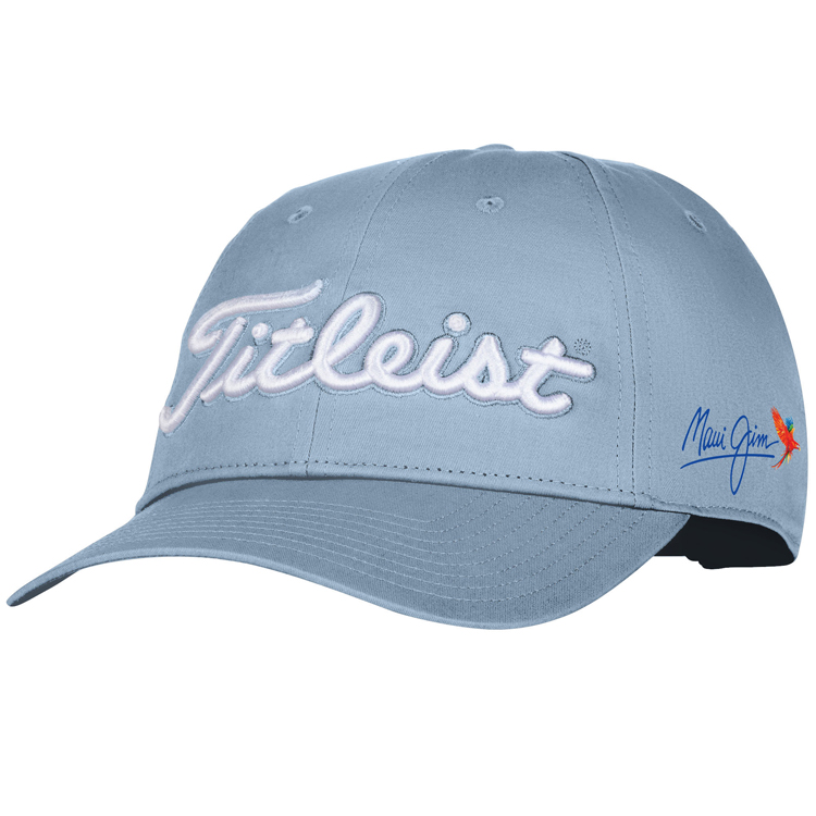 red white and blue titleist hat