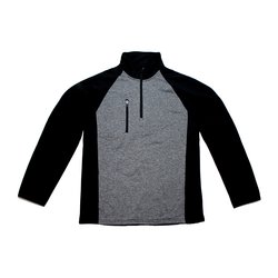 Weather Company Poly-Flex 1/4 Zip with Heather Front Panel