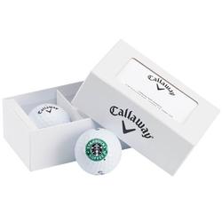 Callaway White 2-Ball Business Card Box