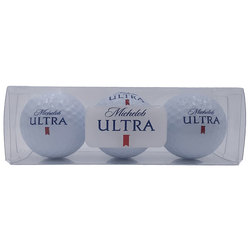 3-Ball Clear Sleeve With Custom Golf Balls
