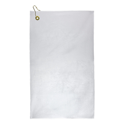 Subli-Plush Microfiber Velour Golf Towel 15 x 25 