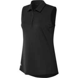 Adidas Ladies Ultimate365 Solid Sleeveless Polo