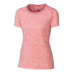 Cutter and Buck Ladies Advantage Space Dye Tee