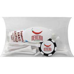 Resin Domed Poker Chip Hand Sanitizer Pillow Pack