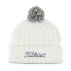 Titleist Cable Knit Pom Pom Winter Hat