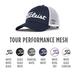 Titleist Tour Performance Mesh Golf Hat