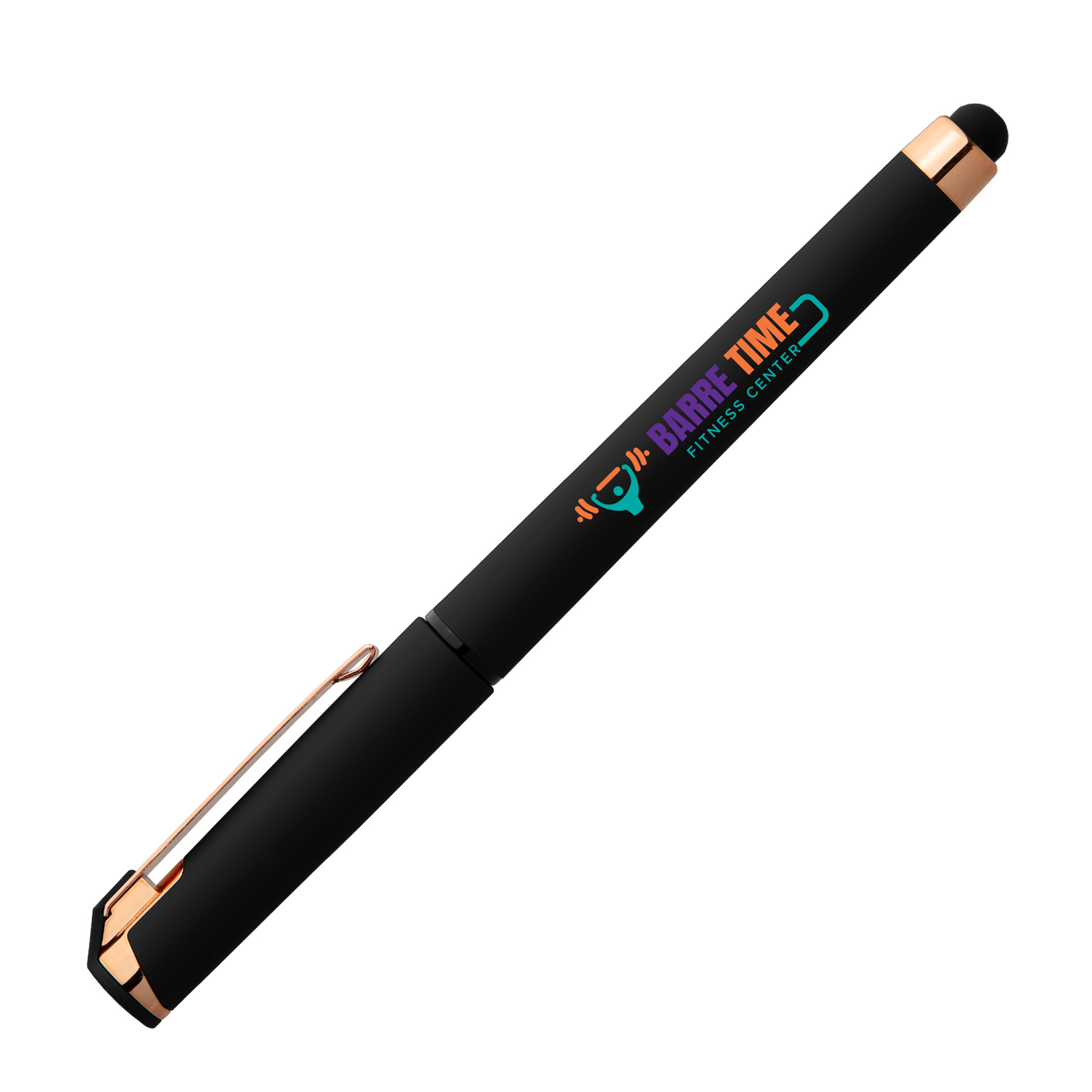 Islander Softy Rose Gold Gel Pen W Stylus ColorJet