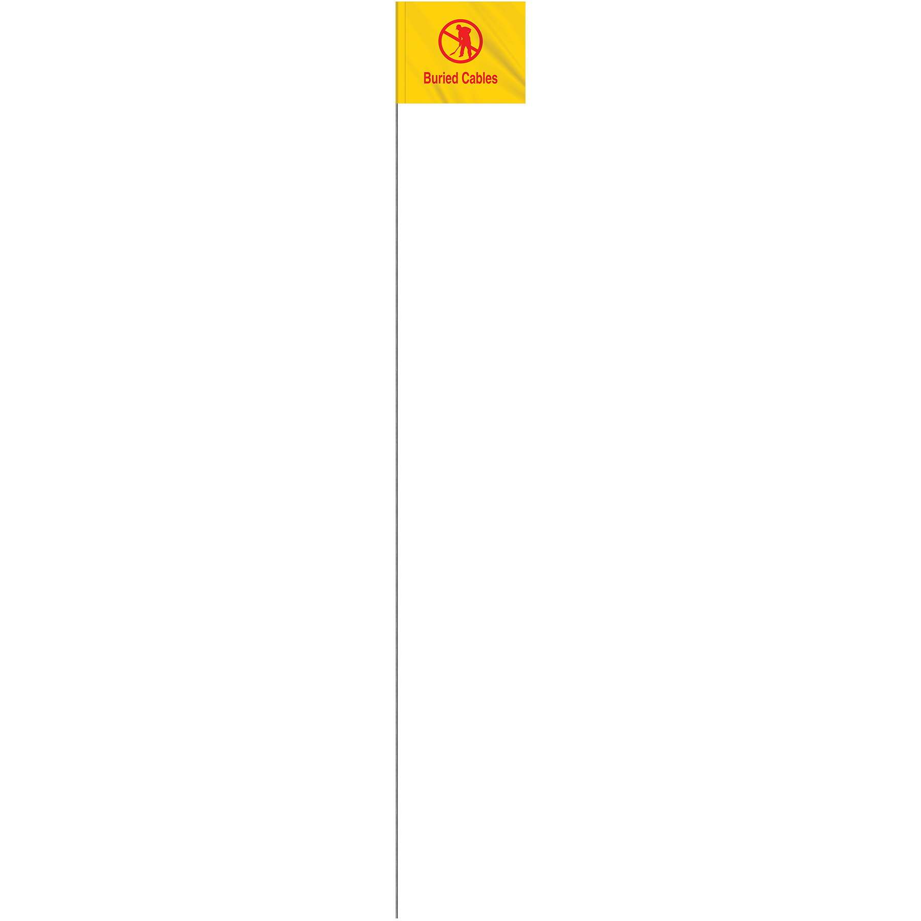 Custom Cable Flags 1-Color 4 x 5