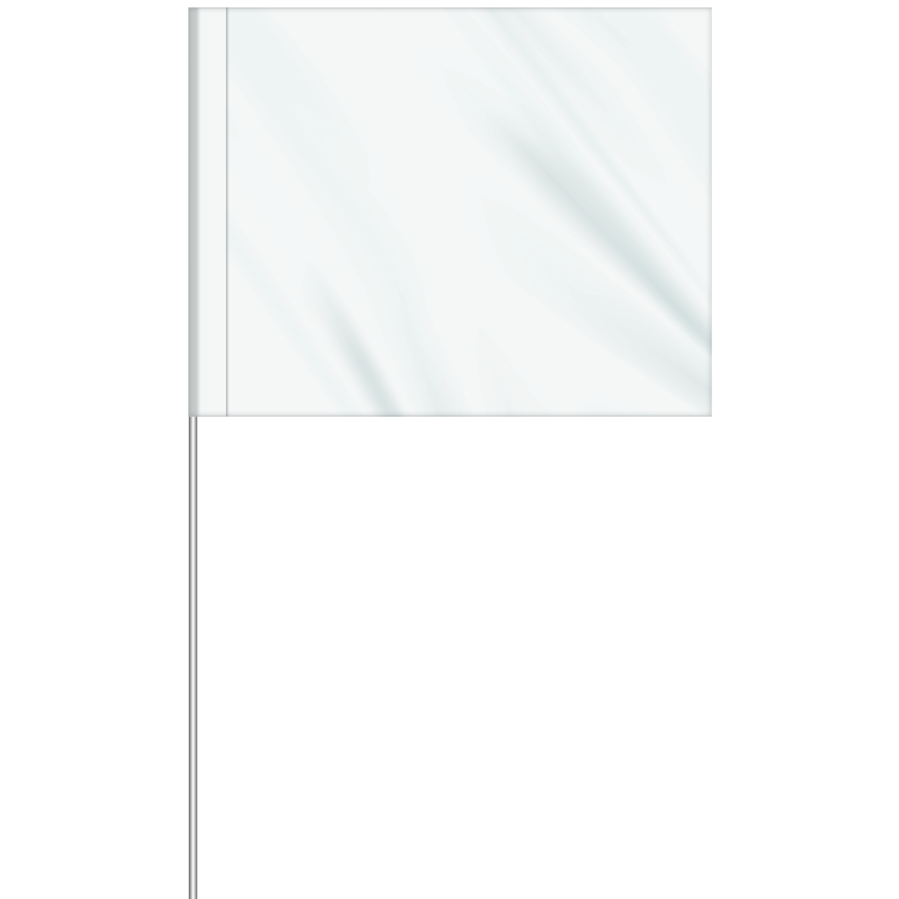 White Pvc Flags 1-Color 4