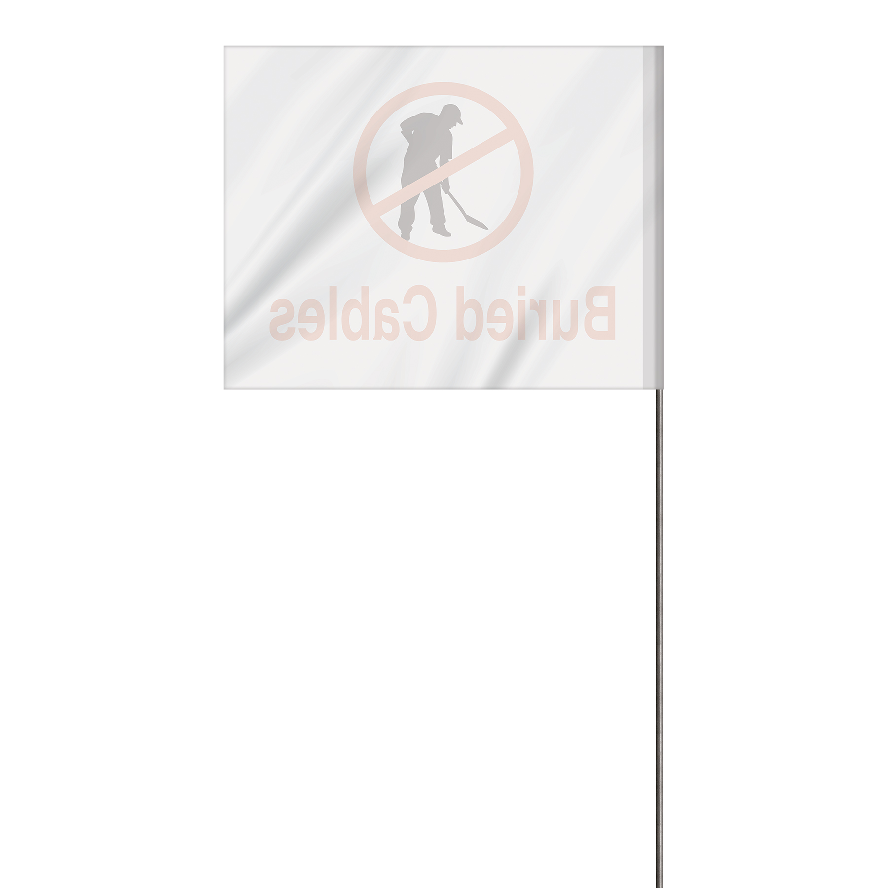 White Pvc Flags 2-Color 4