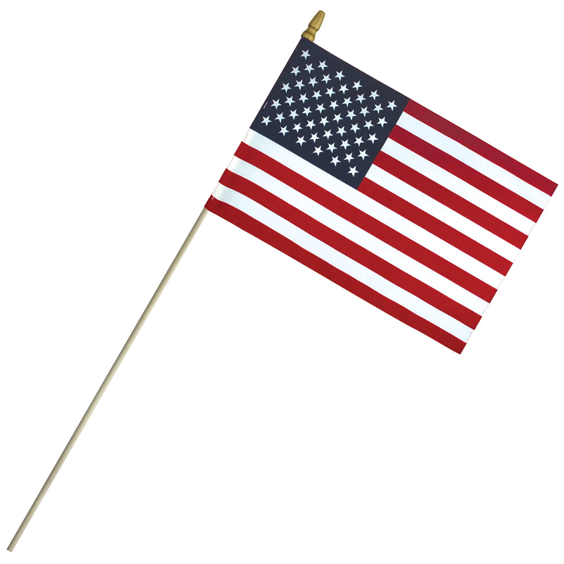 8-x-12-economy-cotton-us-stick-flag-with-spear-top-on-a-24-dowel