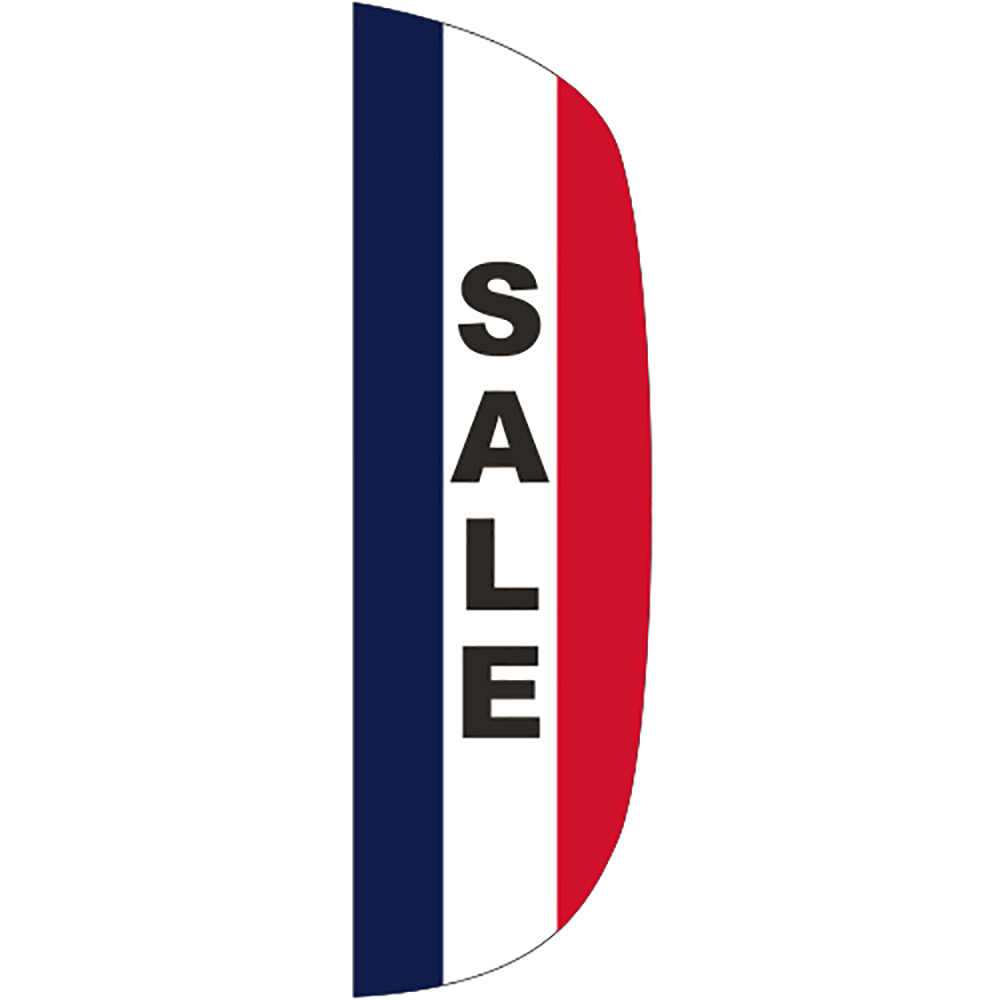 3' x 10' Message Flutter Flag - Sale