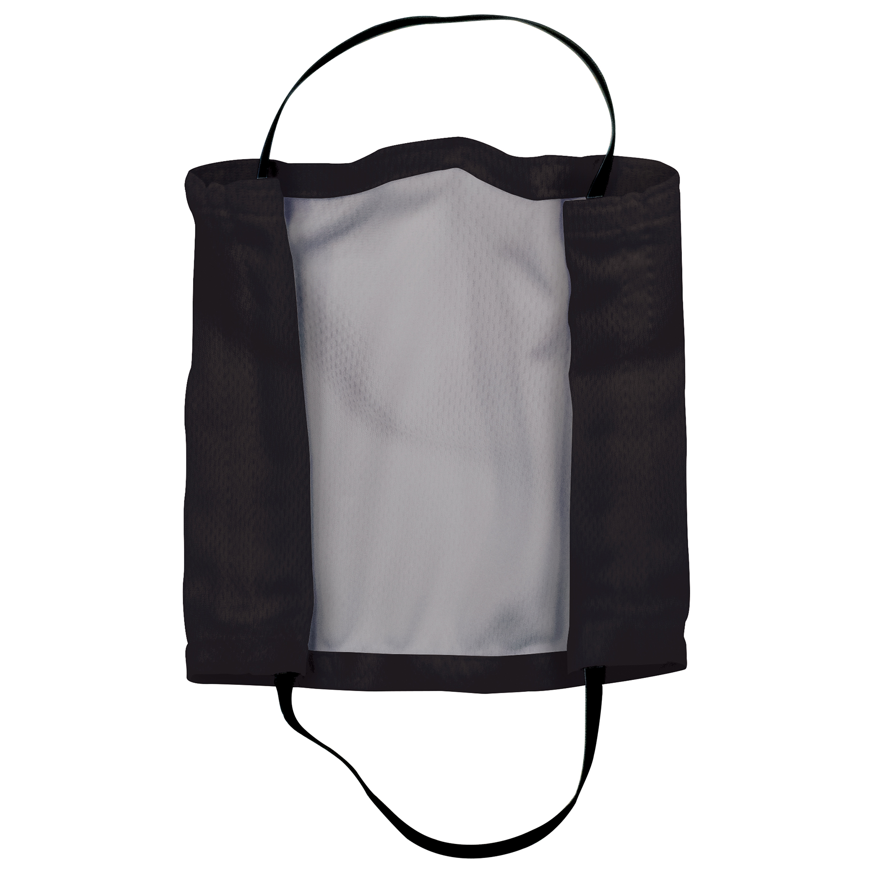 Black Microfiber Face Cover