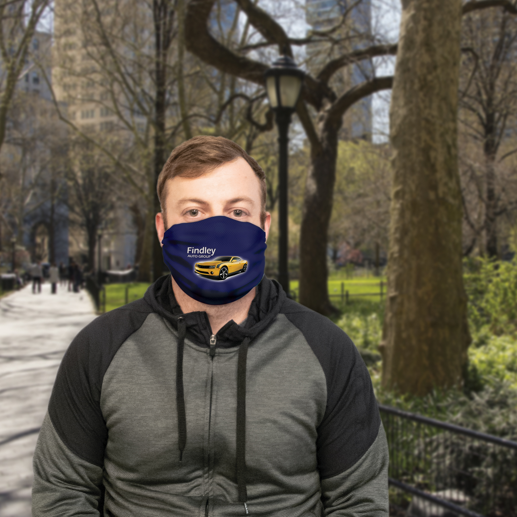 Custom Microfiber Face Mask