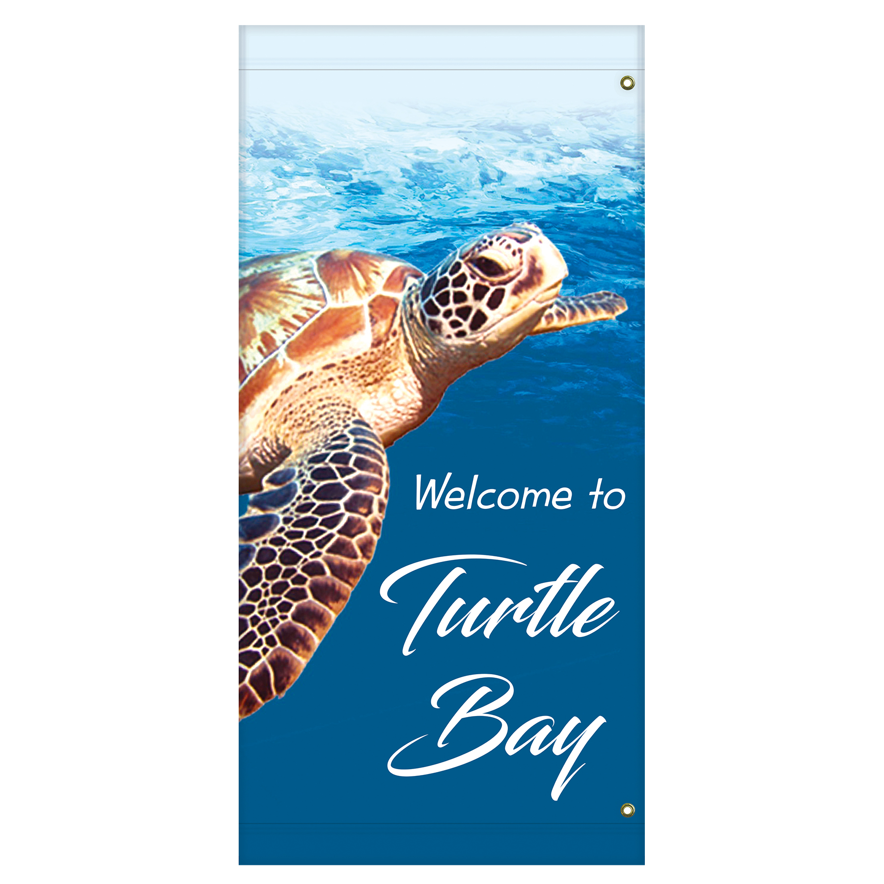 60" x 29" Custom Polyester Avenue Banner