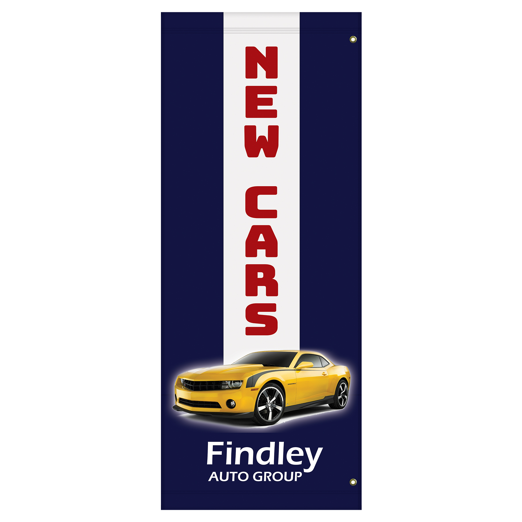 72" x 29" Custom Polyester Avenue Banner