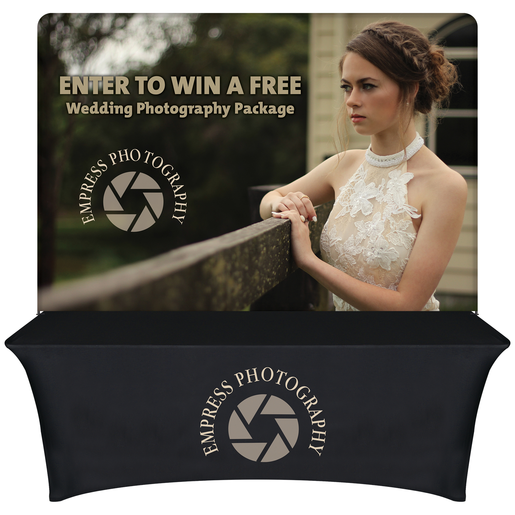 8’ Table Cover Full Wall Kit