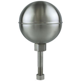 8" Stainless Steel Ball w/ Satin Finish