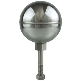 8" Stainless Steel Ball w/ Mirror Finish