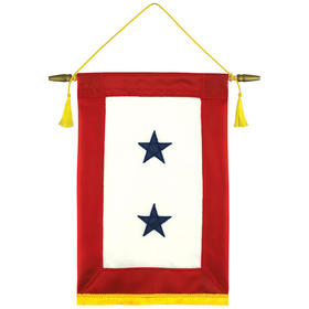 service star banner - two stars