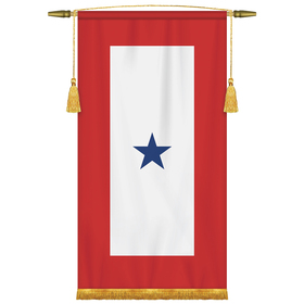 service star banner - one star