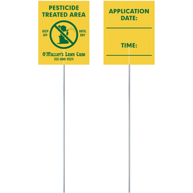 Corrugated Value Posting Signs - Two Sided Printing
