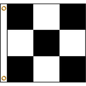 3' x 3' outdoor checkered flag