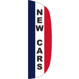 3' x 10' message flutter flag - new cars