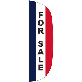 3' x 10' message flutter flag - for sale