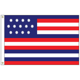 serapis 3' x 5' outdoor nylon custom hand-sewn flag