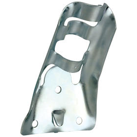 stamped stainless bracket for 3/4" diameter poles