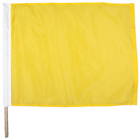 24" x 30" Caution Polyester Auto Racing Flag