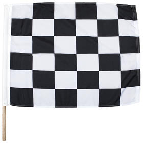 24" x 30" End of Race Polyester Auto Racing Flag