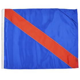 Move To Outside Individual Polyester Auto Racing Flags W/ Pole Sleeve