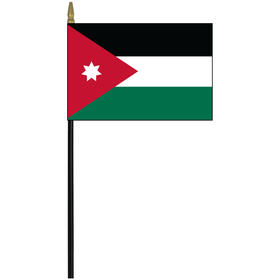 jordan 4" x 6" staff mounted rayon flag