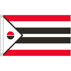 4' x 6' arapaho tribe flag w/ heading & grommets