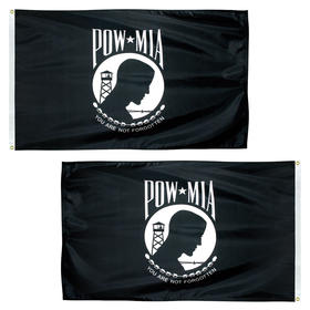 12" x 18" pow-mia single reverse outdoor nylon flag