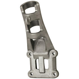 30 degree silver stainless steel bracket for 1" flagpole