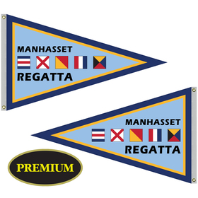 36" x 60" Double Sided Knitted Polyester Pennant Boat Flag