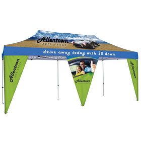20' Premium Tent Corner Banner Set