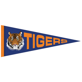 4" x 10" custom printed felt pennant
