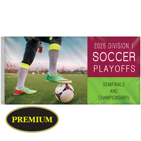 3' x 6' single reverse digitally printed knitted polyester flag