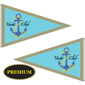 5' x 8' Double Sided Knit Polyester Pennant