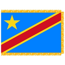 democratic republic of congo 3' x 5' indoor nylon flag