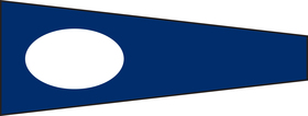 size: 0 / #2 / code signal pennants-heading & grommets