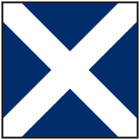 size: 0 / letter: m / code signal - heading & grommets