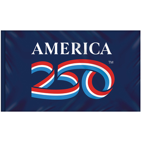 3' X 5' AMERICA 250TH INDOOR NYLON FLAG