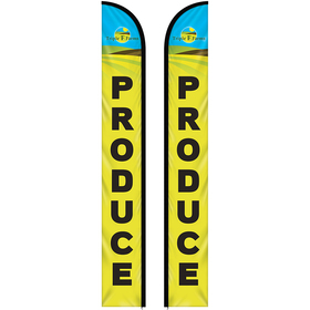 15' Double Sided Custom Portable Half Drop Banners