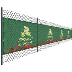 4' x 48' polyester mesh banner